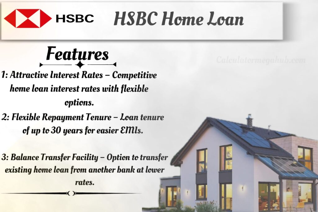 HSBC home loan calculator