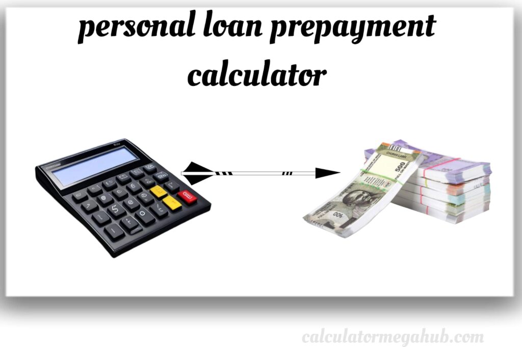 personal loan prepayment calculator